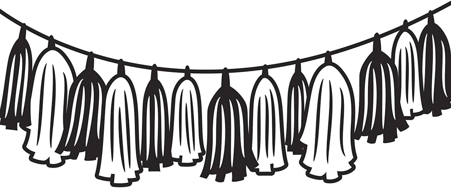 Embossing Folder Tassel Garland