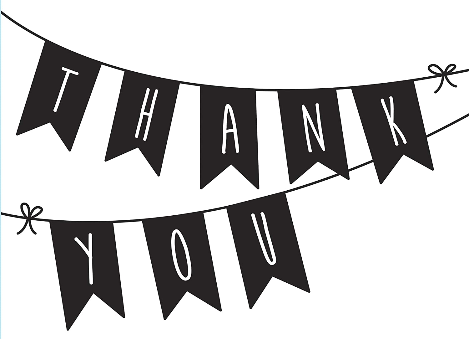 Embossing Folder Thank You Banner