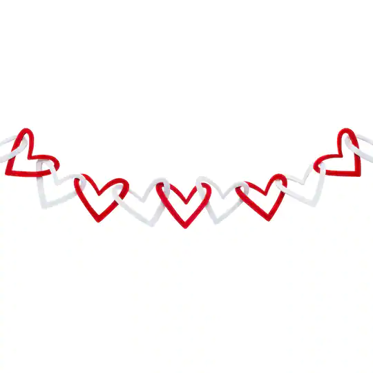 Valentine's Day 5 Foot Garland