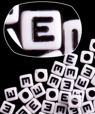 "E" Team Sports Beads