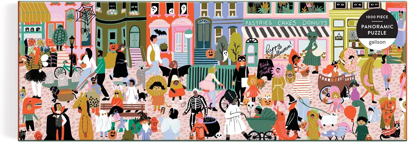 Fall Parade Panoramic 1000 Piece Puzzle
