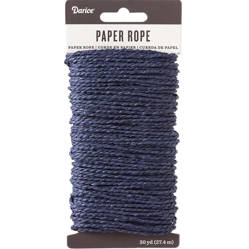 Navy Paper Rope 30 Yards