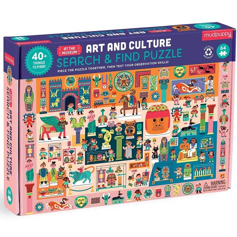Art & Culture 64-Piece Search & Find Puzzle