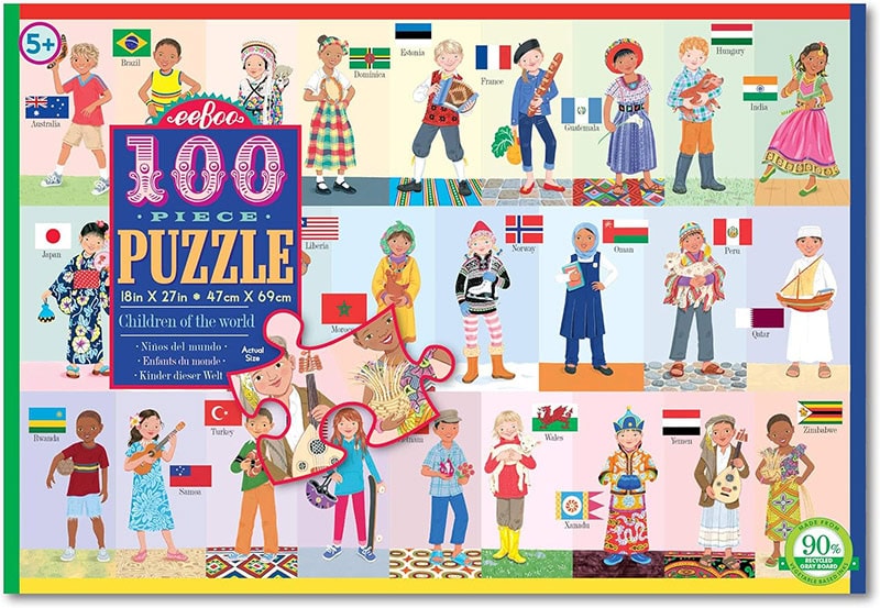 Children of The World 100-Piece Puzzle